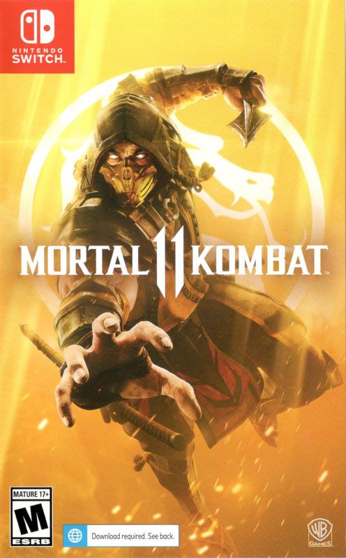 Mortal Kombat 11 Ultimate box art for Nintendo Switch
